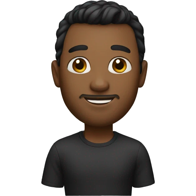 memoji hombre negro emoji