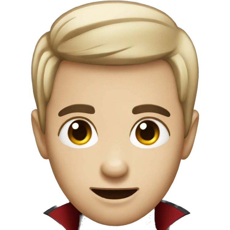 vampire with short hair  emoji