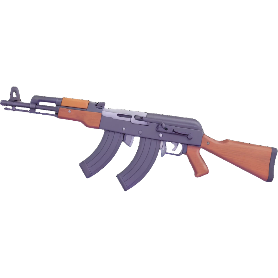 AK-47 weapon from Rust survival game emoji