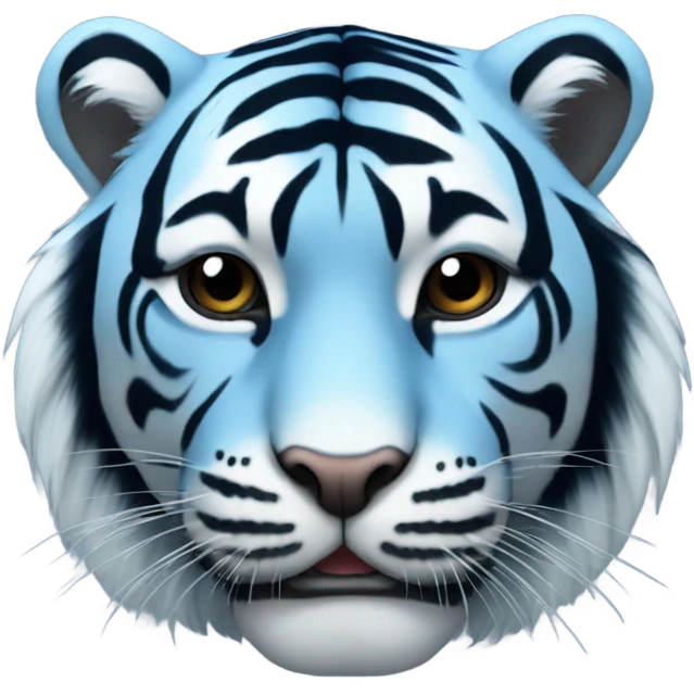 Blue tiger  emoji