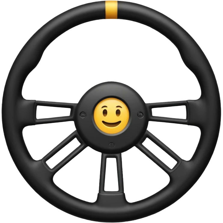 volante de auto  emoji