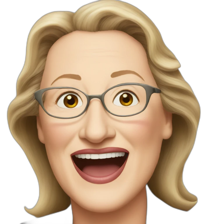 meryl streep emoji