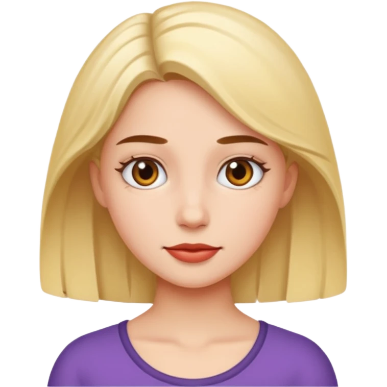 Emily from the Emily in Paris TV show emoji