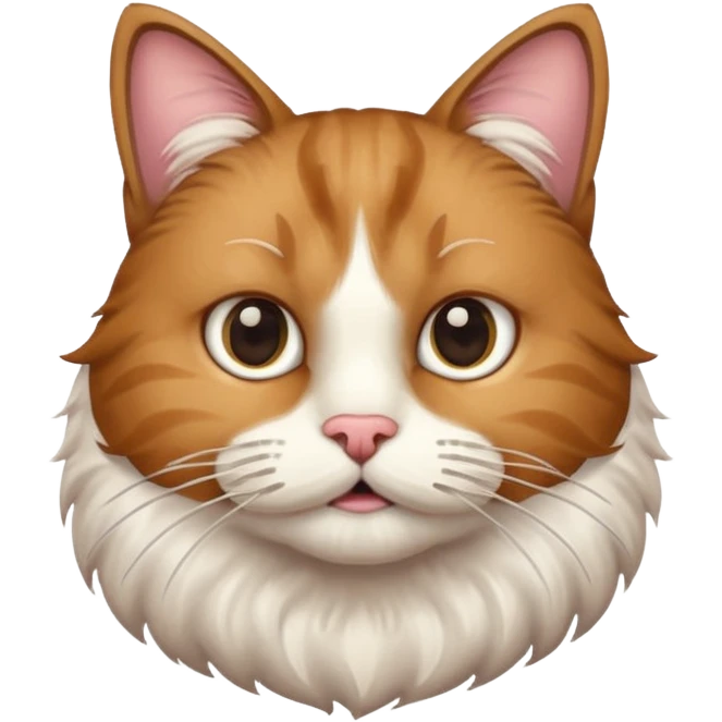 cat with mans mustache  emoji