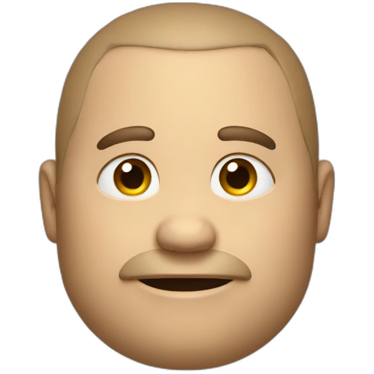 big fat human emoji