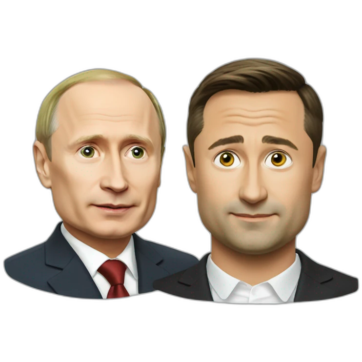 Putin Zelenskyy emoji