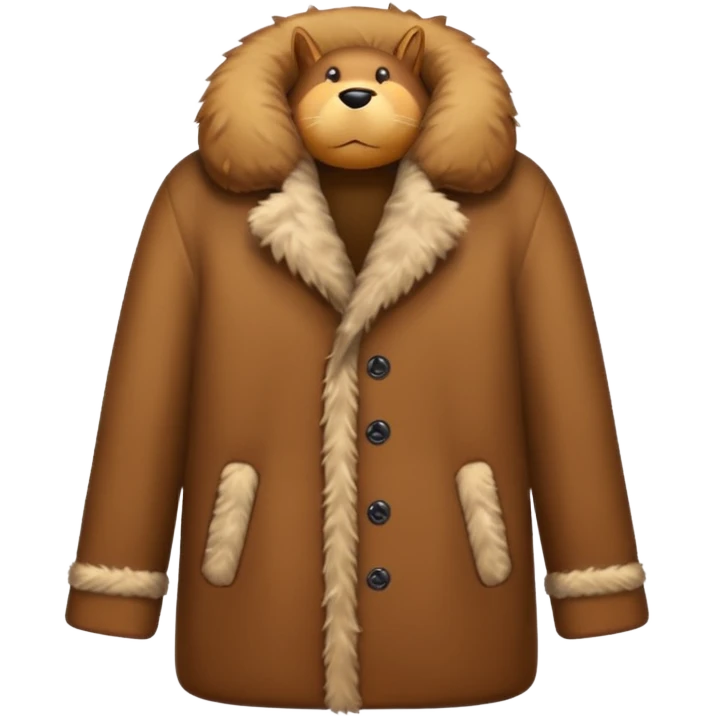 furry coat emoji