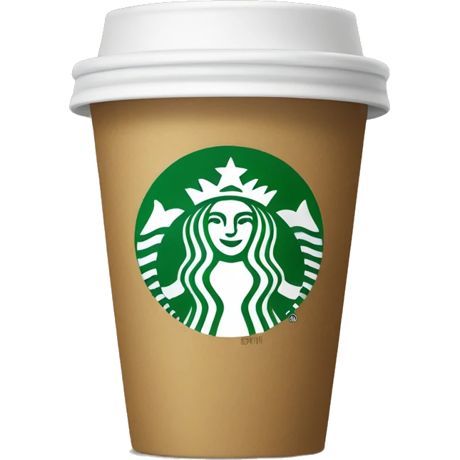 starbucks cup emoji