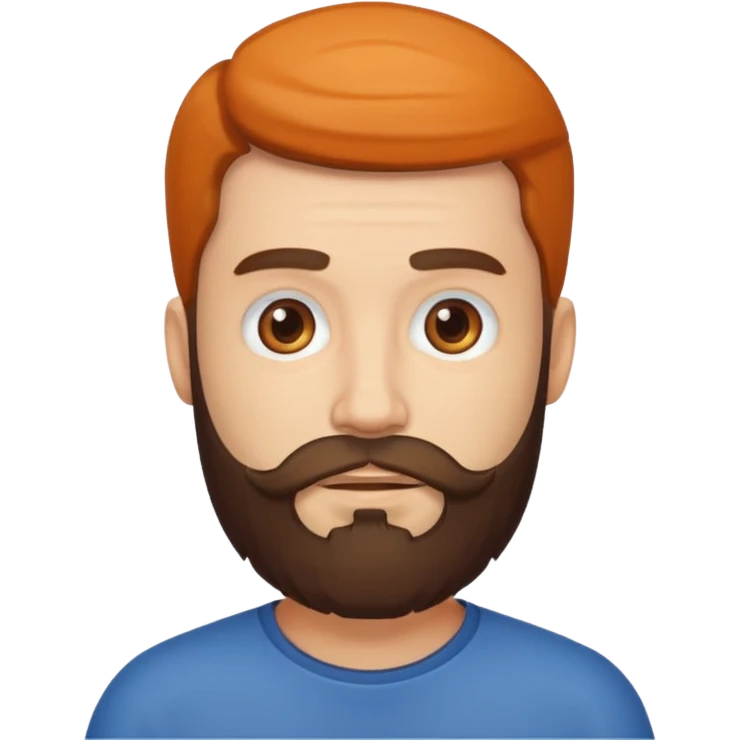 bearded man emoji