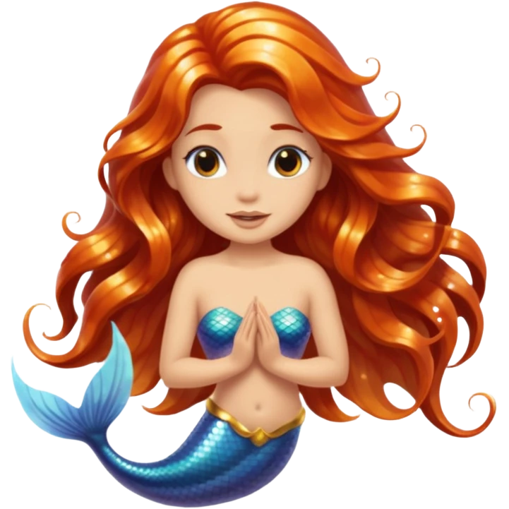 a sirena out of water emoji