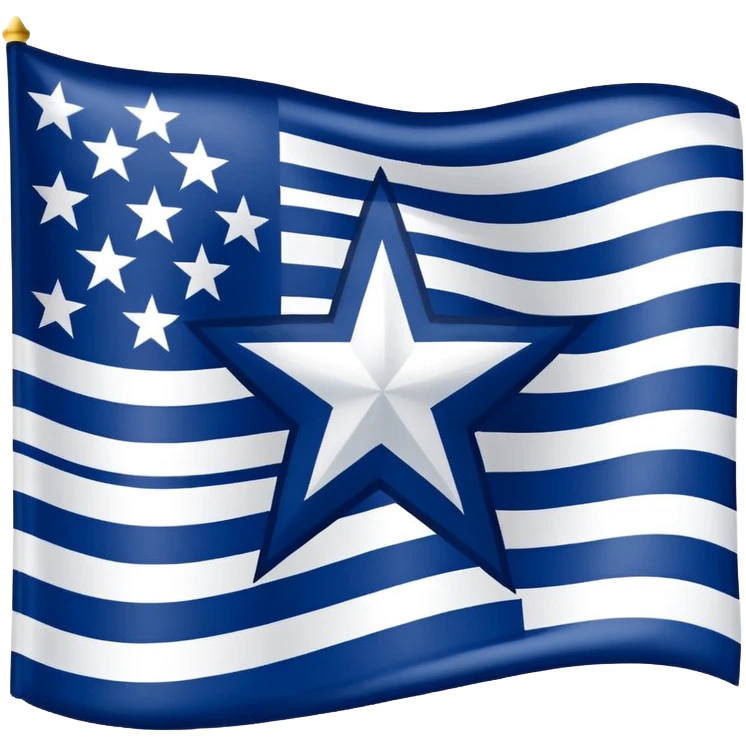 Dallas cowboys flag emoji
