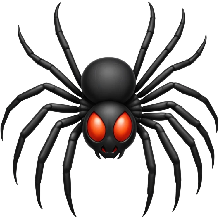 Black coloured spider emoji,so that I could copy and paste on my bio emoji