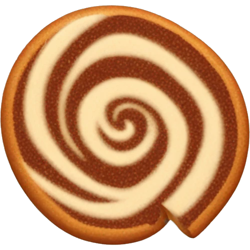 Cinnamon swirl emoji