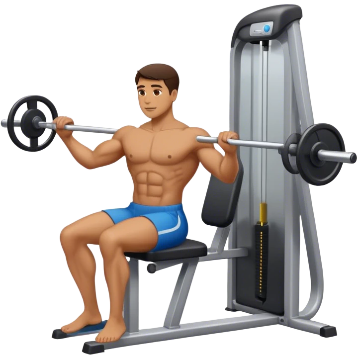 man using side-deltoid-machine emoji