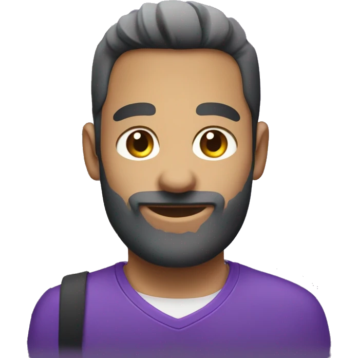 iPhone 14 Pro purple emoji