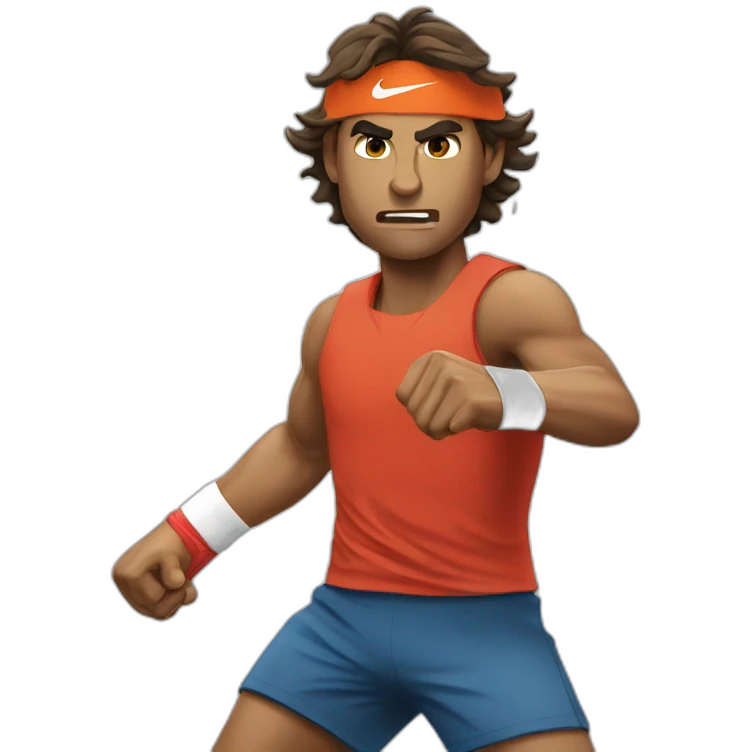 nadal fighting emoji
