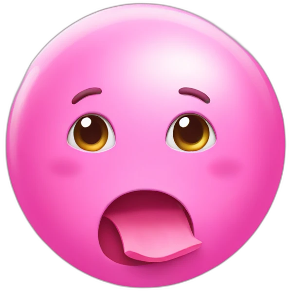 bubble gum emoji