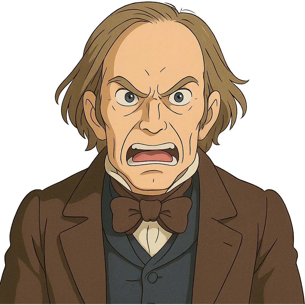 Henry Clay, 19th-century American statesman, looking furious emoji
