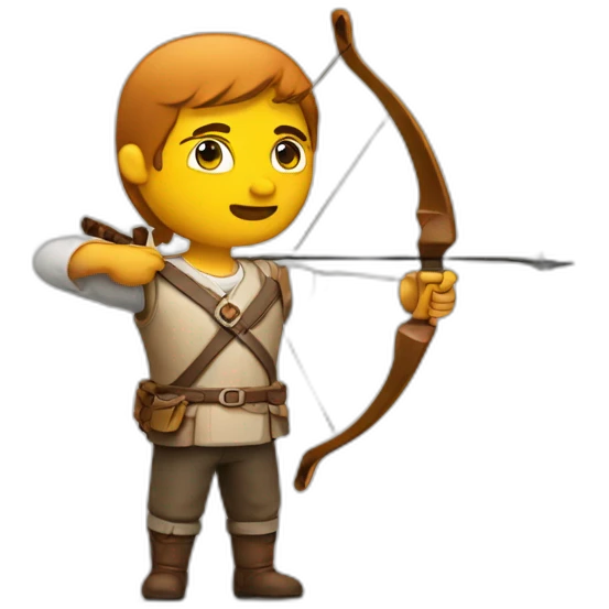 Archer boit un whisky emoji
