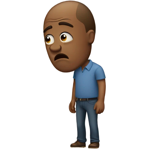 Dad crying because he doesn’t want to go to work emoji
