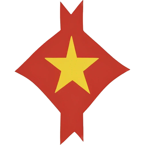 amazigh north africa flag with the tifinagh symbol in the middle and the shape should be like the IOS emoji emoji