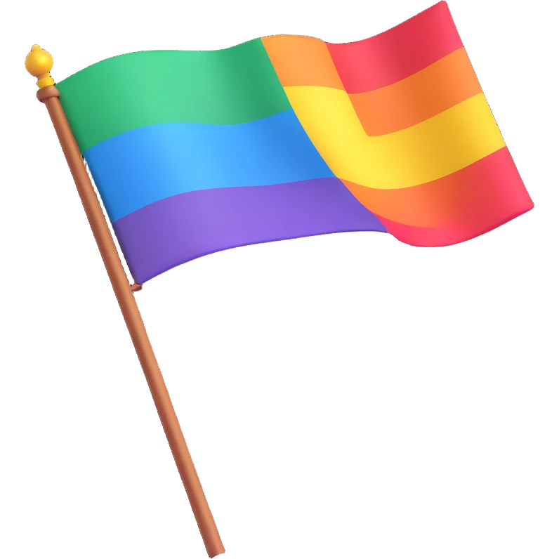 pride flag emoji