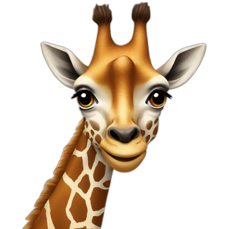 giraf die youtube kijkt emoji