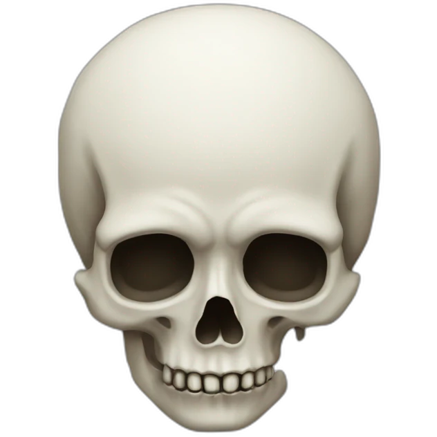 Tête de mort emoji
