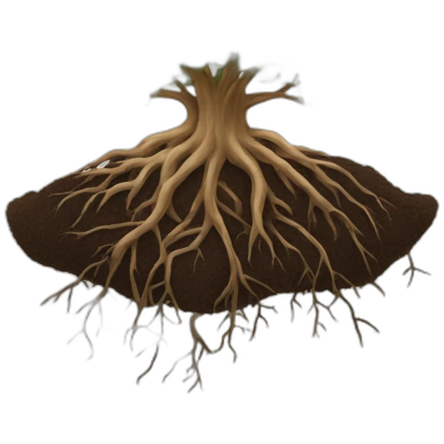 roots in the soil emoji