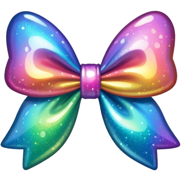 Glitter Bow emoji