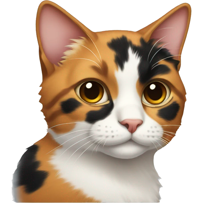 calico cat emoji