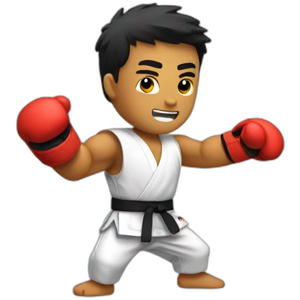 Karate punch  emoji