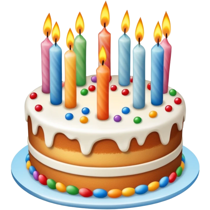 birthday cake emoji