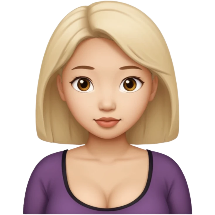 Asian big round boobs emoji