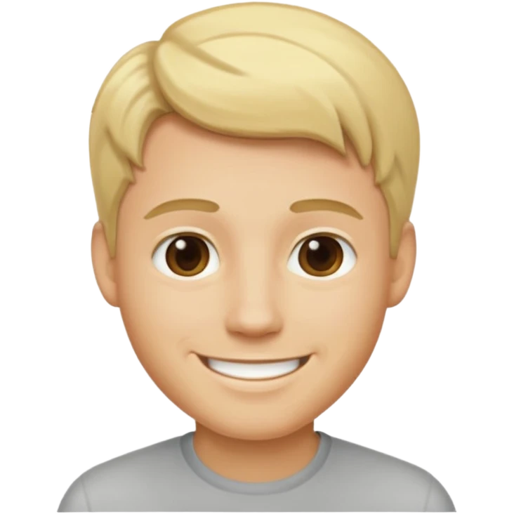 blonde male ios emoji emoji