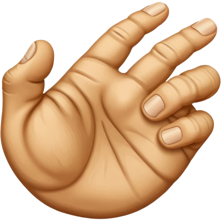 back of clenched knuckle emoji