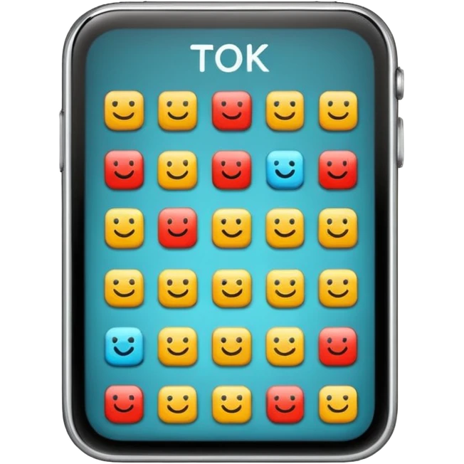 Tic tac tok emoji