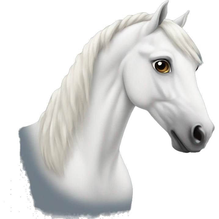 white horse emoji