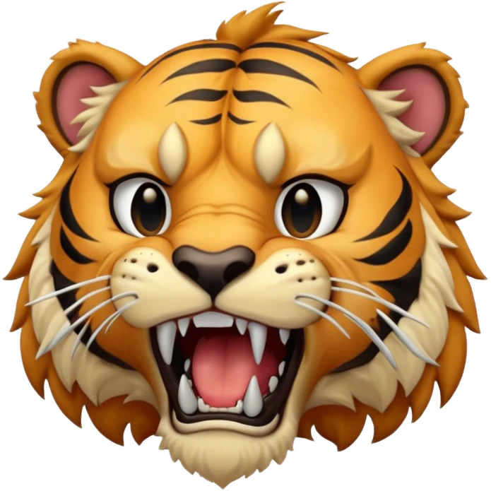 a Saber-toothed tiger emoji