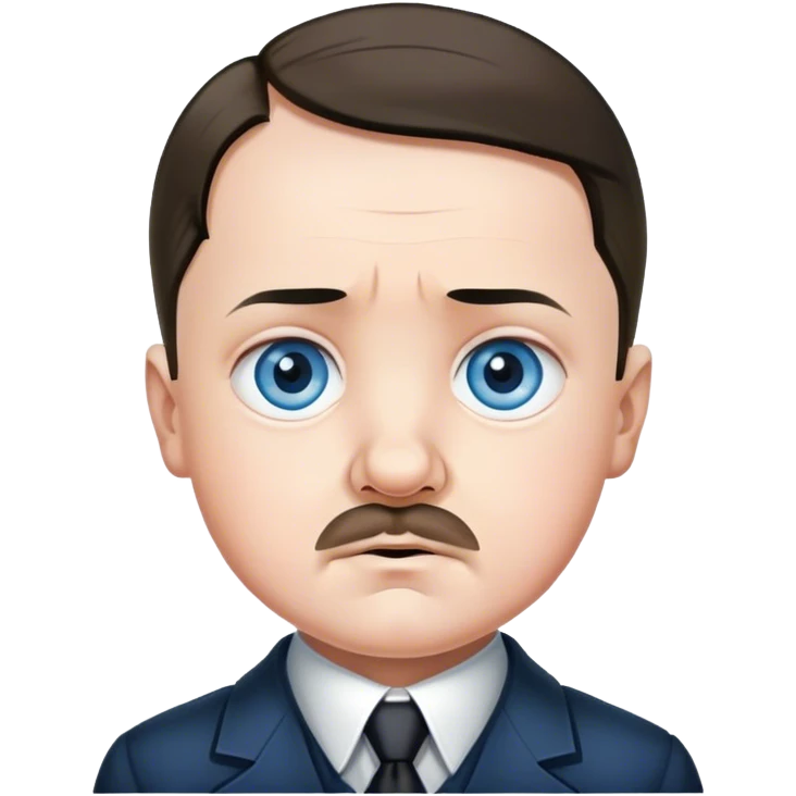 Adolf Hitler, cute baby face  emoji