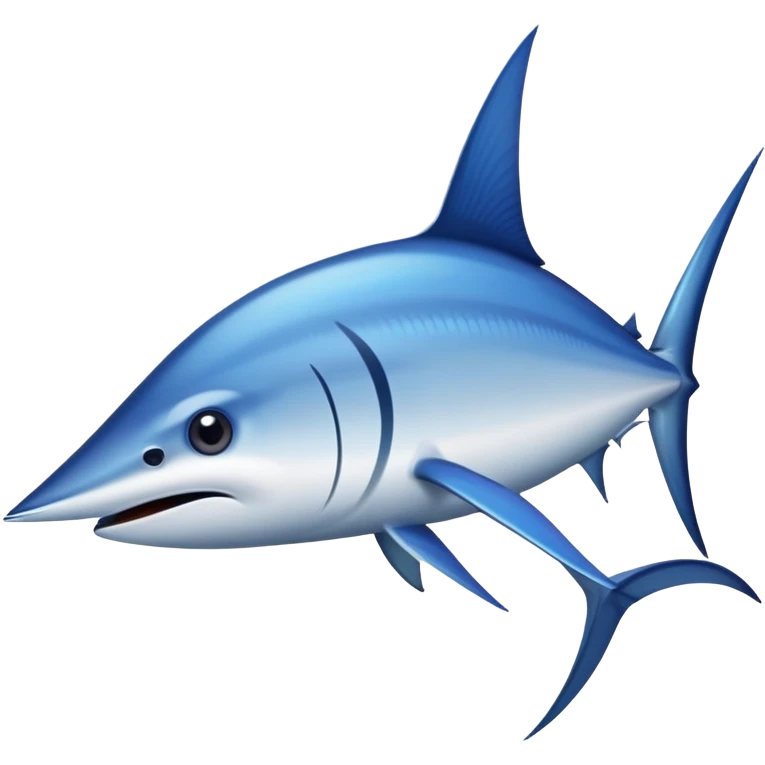 Swordfish with pointed nose emoji