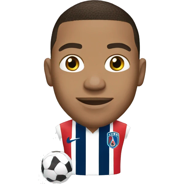 Kylian Mbappé emoji