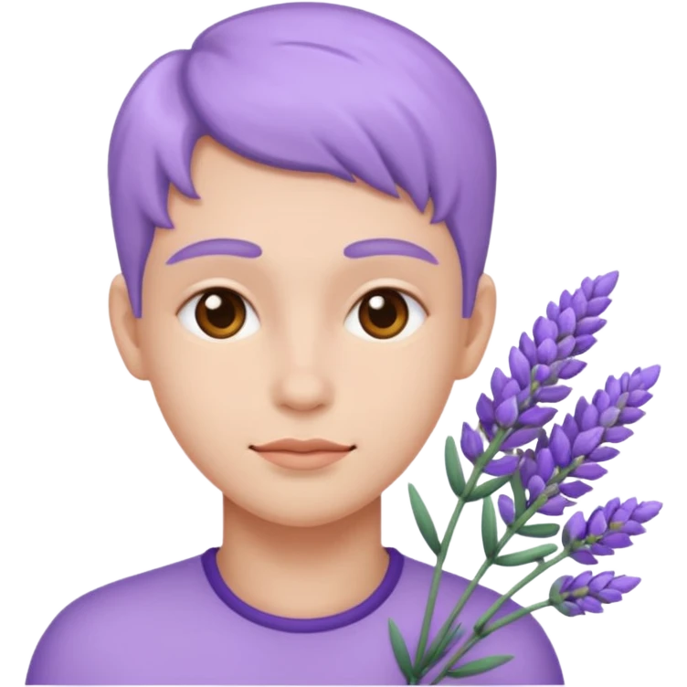 Do you know how levandula look like? emoji