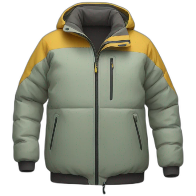 Mountain jacket emoji
