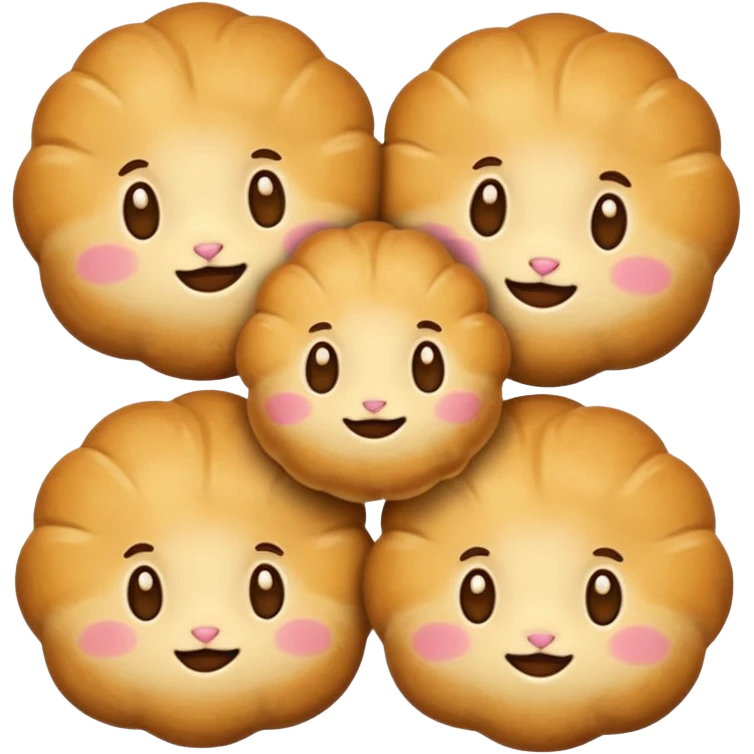 Make bun maska emoji emoji