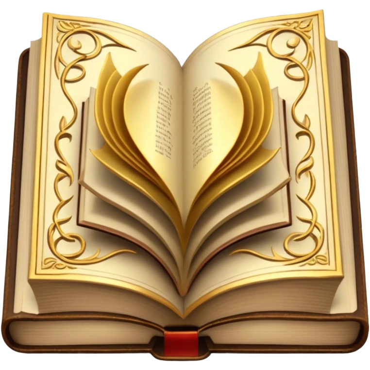 a magic book of knowledge emoji