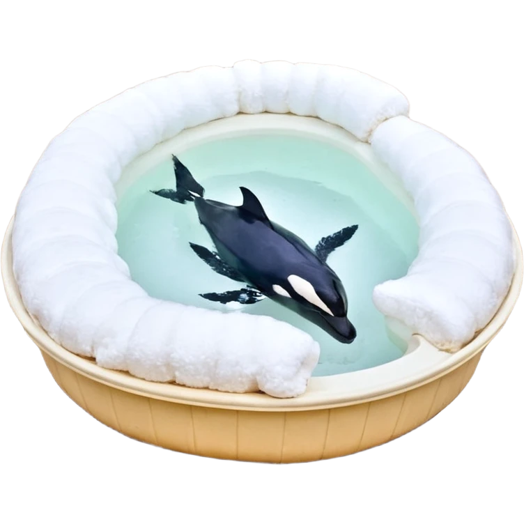 Ракушка с большой жемчужиной внутри. emoji