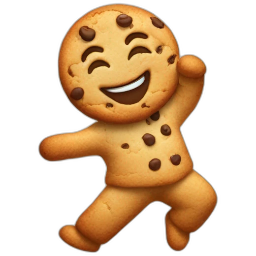 Cookie dancing emoji