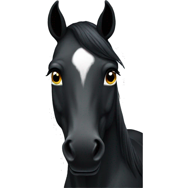 black horse emoji