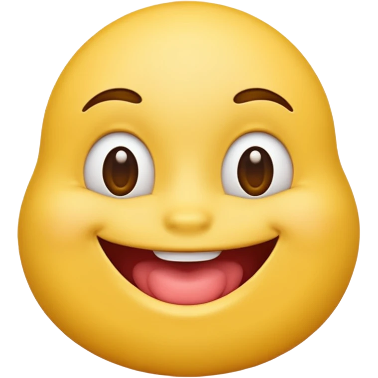 Yellow emoji with big fat lips emoji